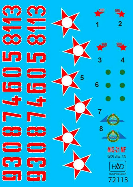 MiG-21MF - Hungarian Air Force 1:72