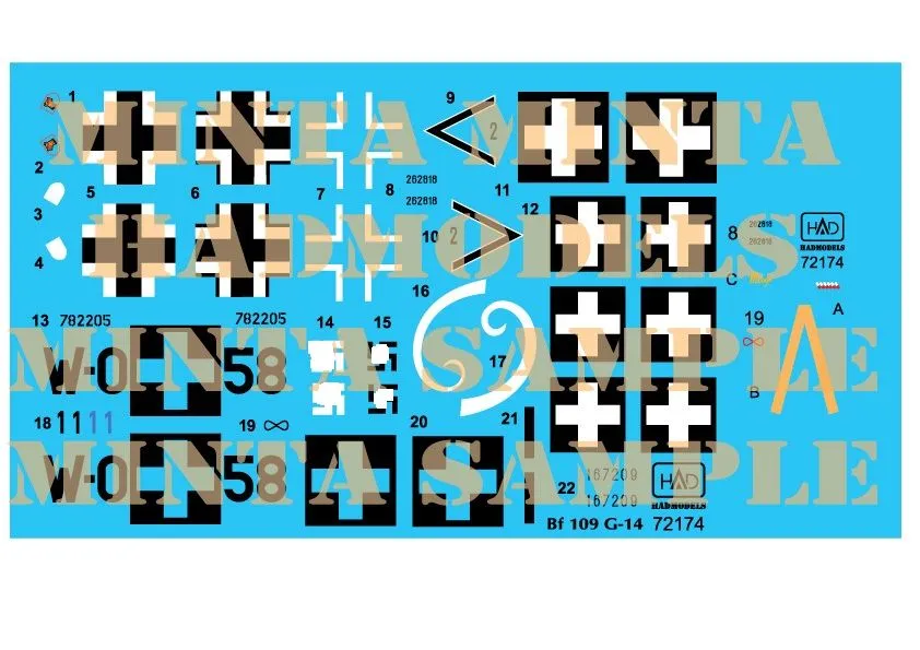 Bf 109G-14 1:72