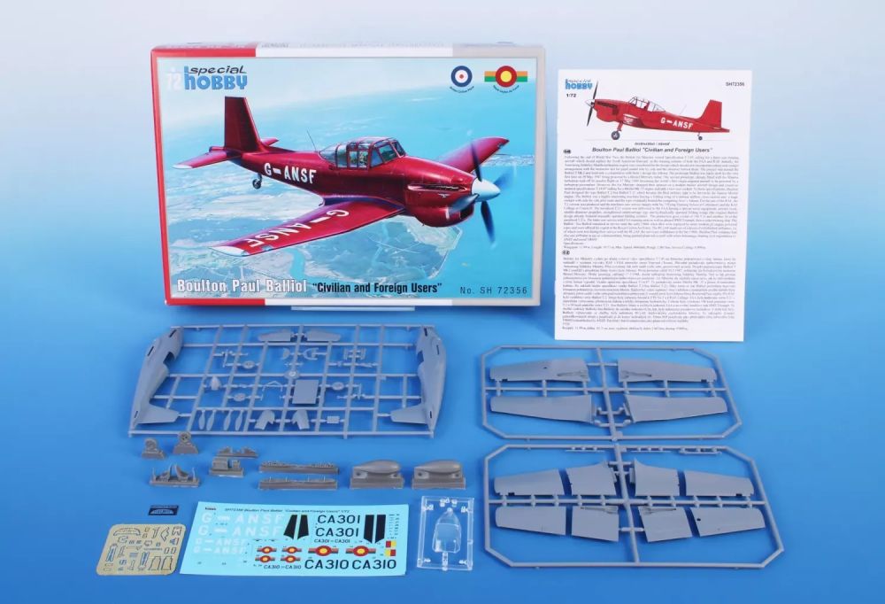 Boulton Paul Balliol - Civilian & Foreign Users 1:72