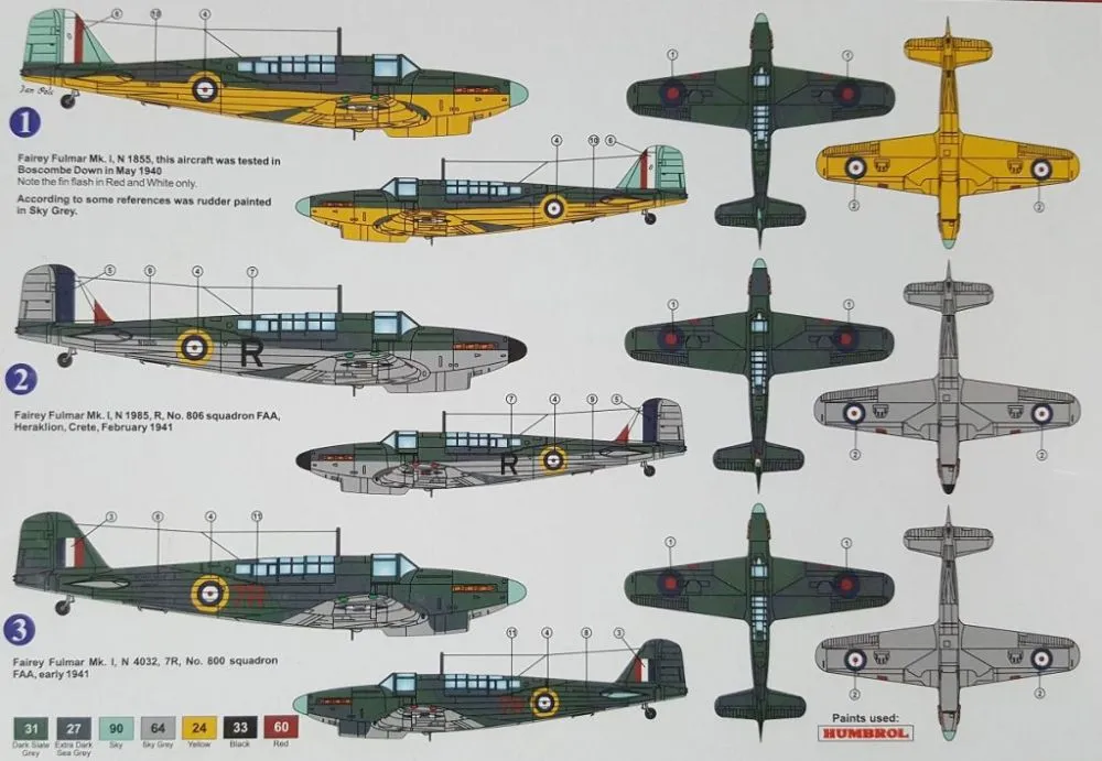Fairey Fulmar Mk.I 1:72