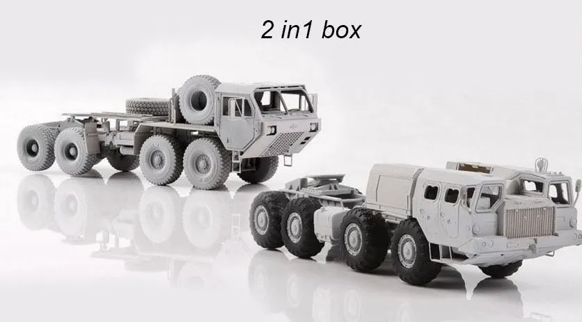 M983A2 HEMTT and Soviet MAZ 7410 1:72