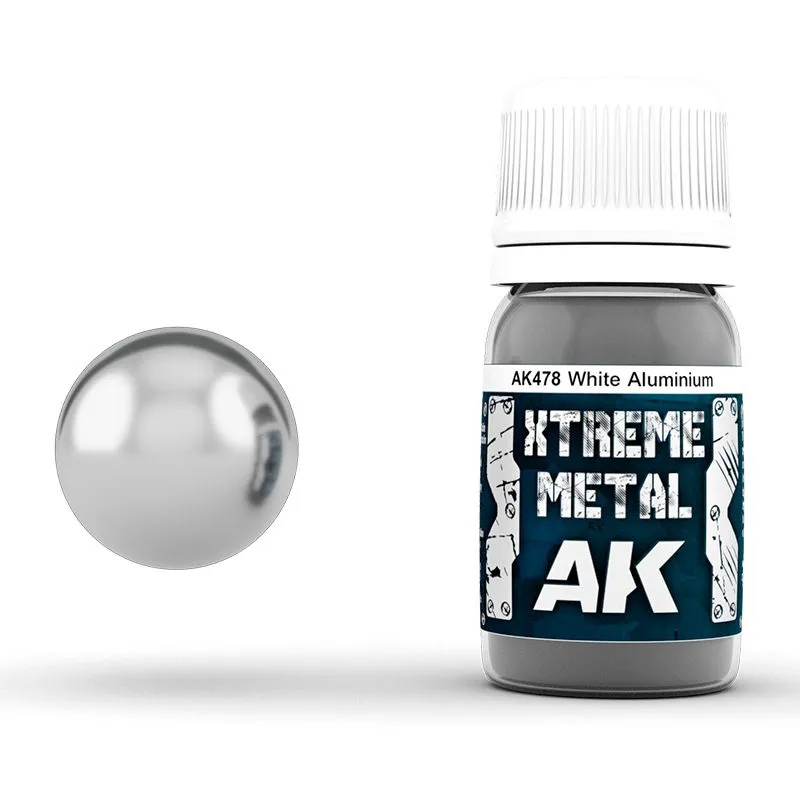 Xtreme Metal White Aliminium 30ml