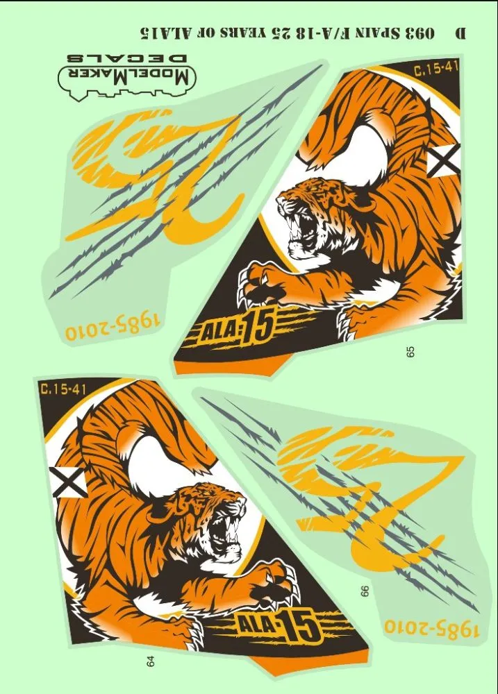 F/A-18 Hornet - 25 years of ALA15 1:72