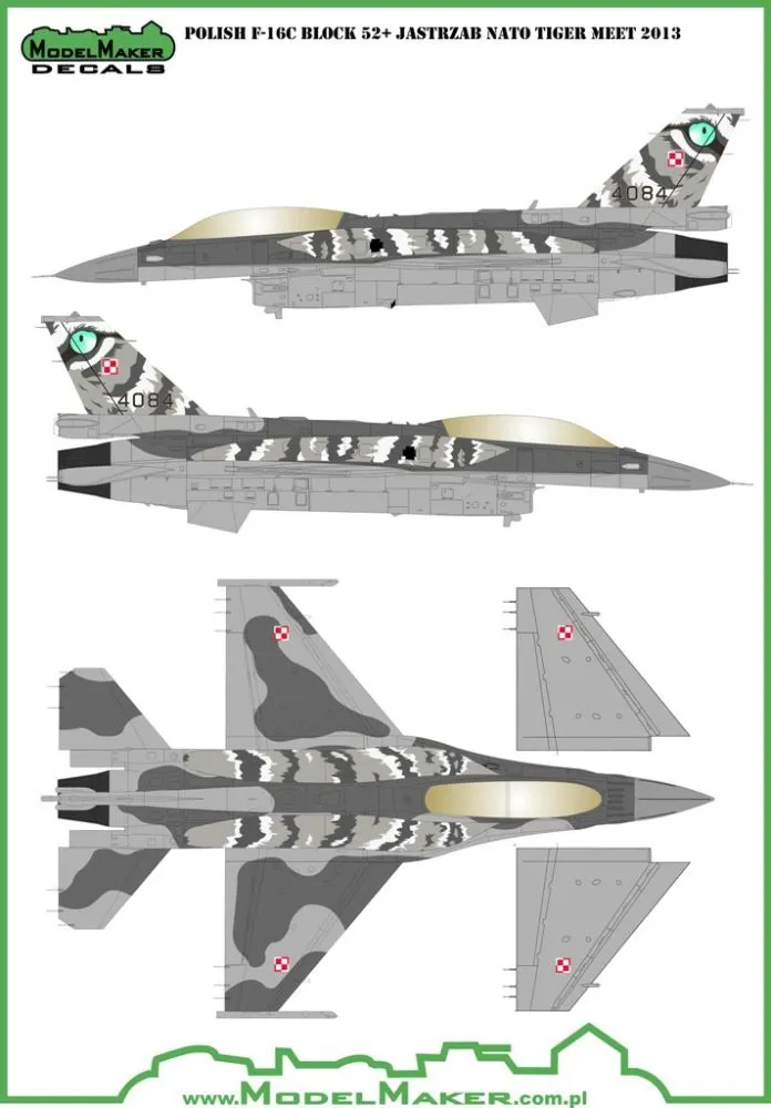 F-16C/D - NATO Tiger Meet 2014 (Polish AF) 1:72