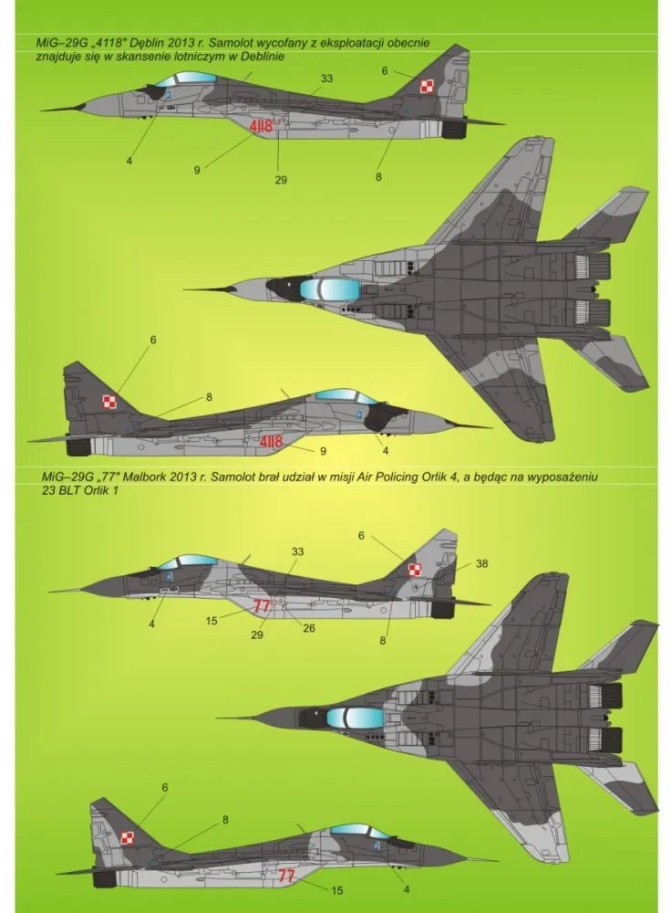 MiG-29 in Polish service vol.2 1:72