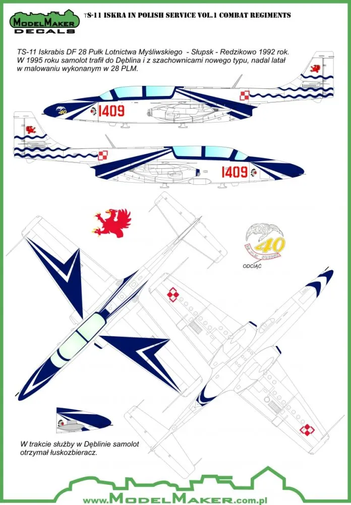TS-11 Iskra in Polish service vol.1 1:48
