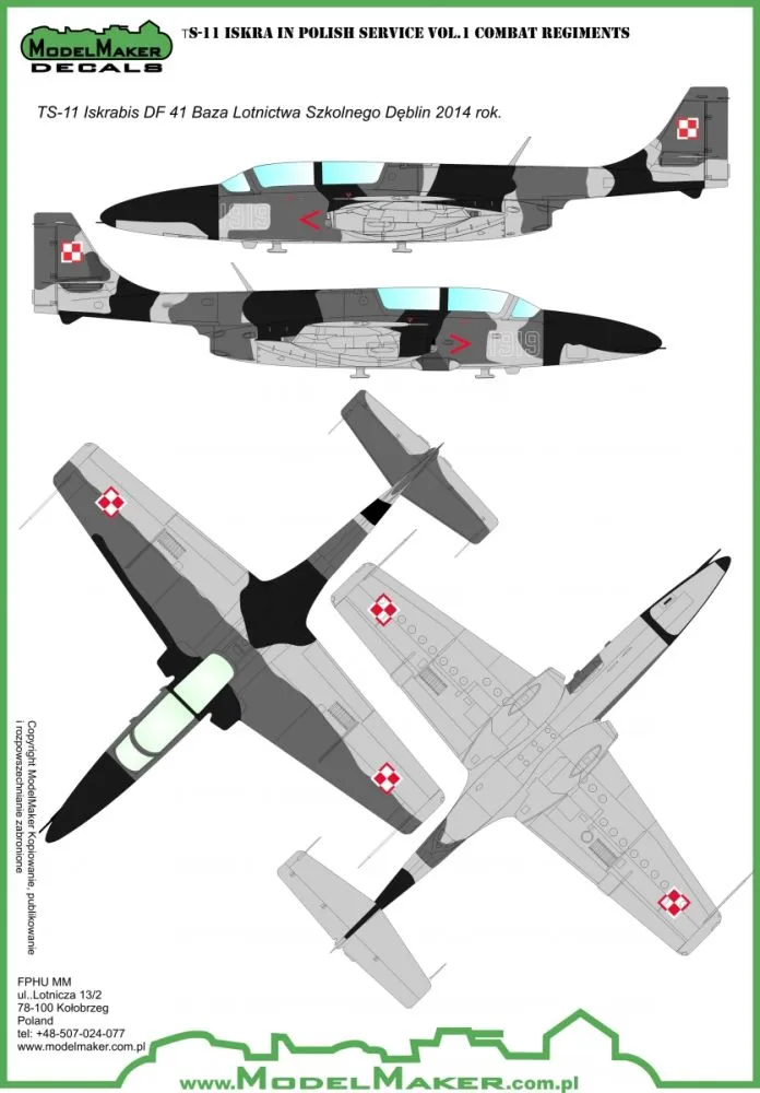 TS-11 Iskra in Polish service vol.1 1:48