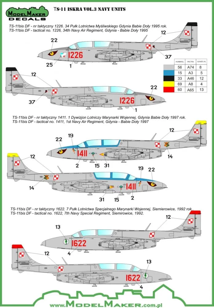 TS-11 Iskra in Polish service vol.3 1:48
