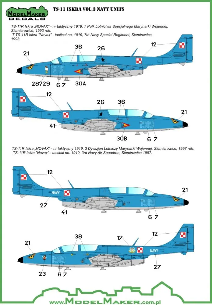 TS-11 Iskra in Polish service vol.3 1:48