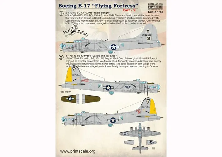 B-17 Flying Fortress part 2 1:48