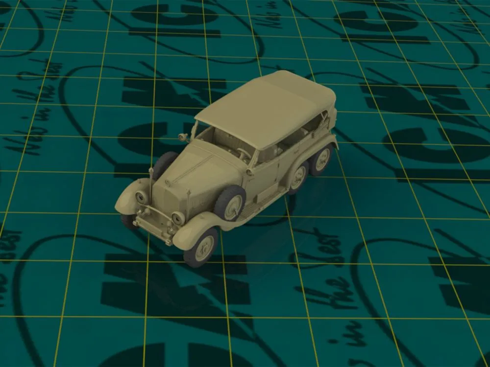 Mercedes-Benz G-4 (1935) Soft Top 1:72