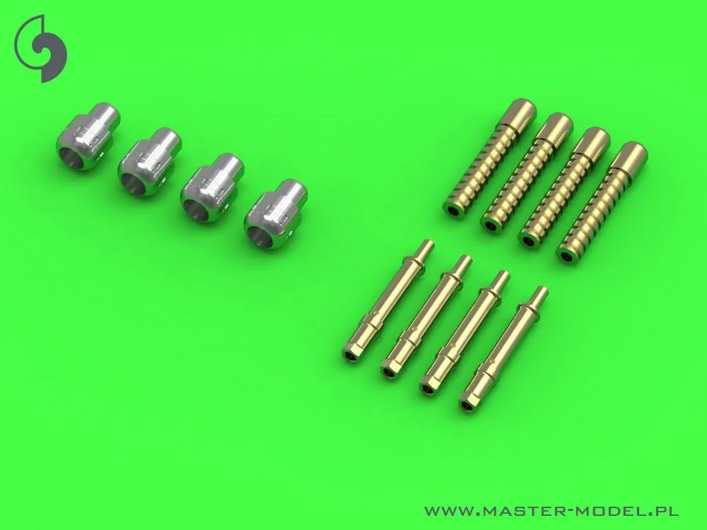 Typhoon Mk IB early cannons (flat recoil springs) 1:24