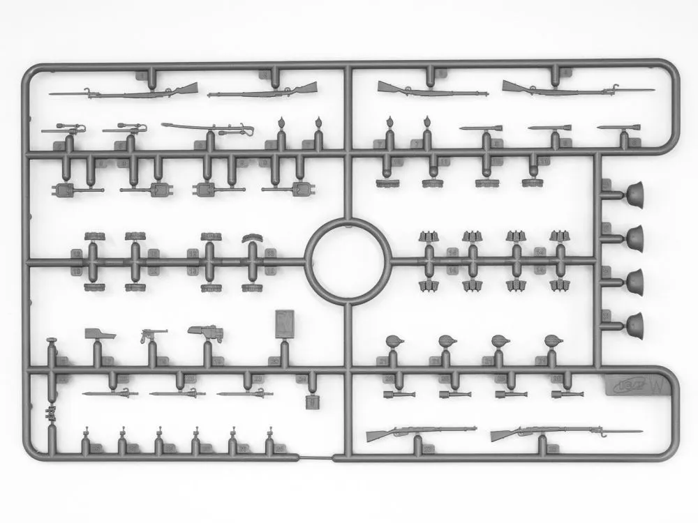 Turkich Infantry Weapons & Equipment WWII 1:35