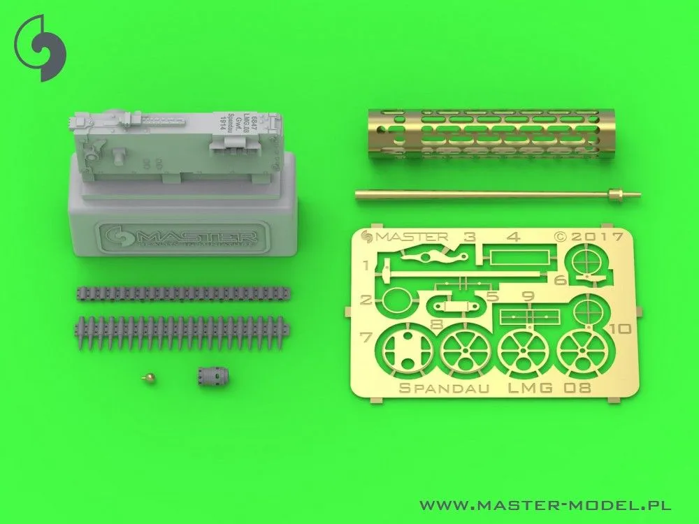 Spandau LMG 08 - with cooling jacket ver.3 1:32