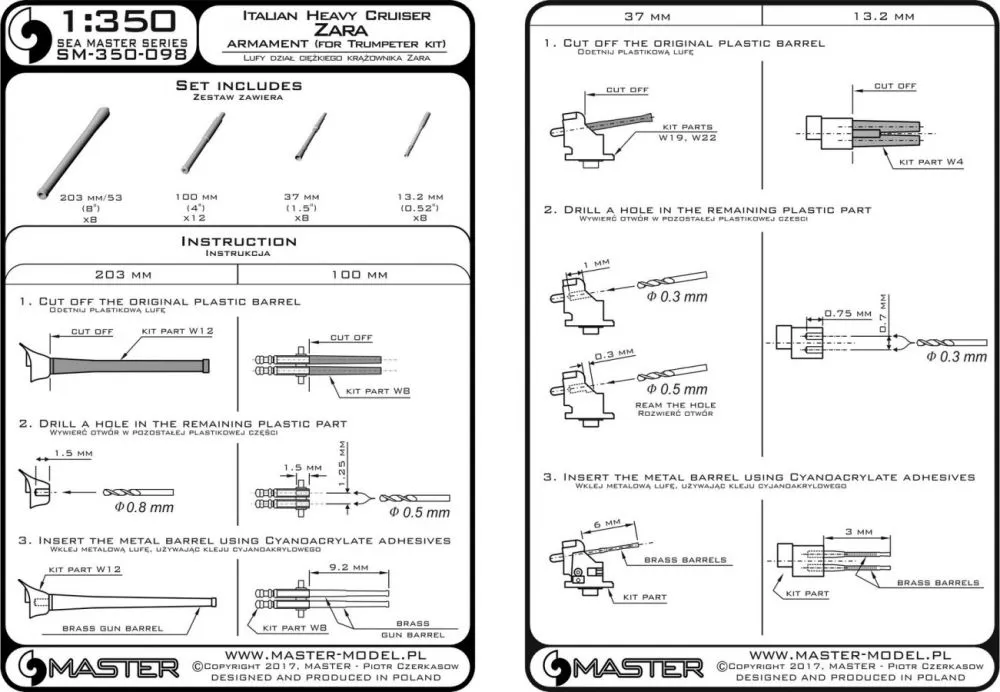 Zera armament set 1:350