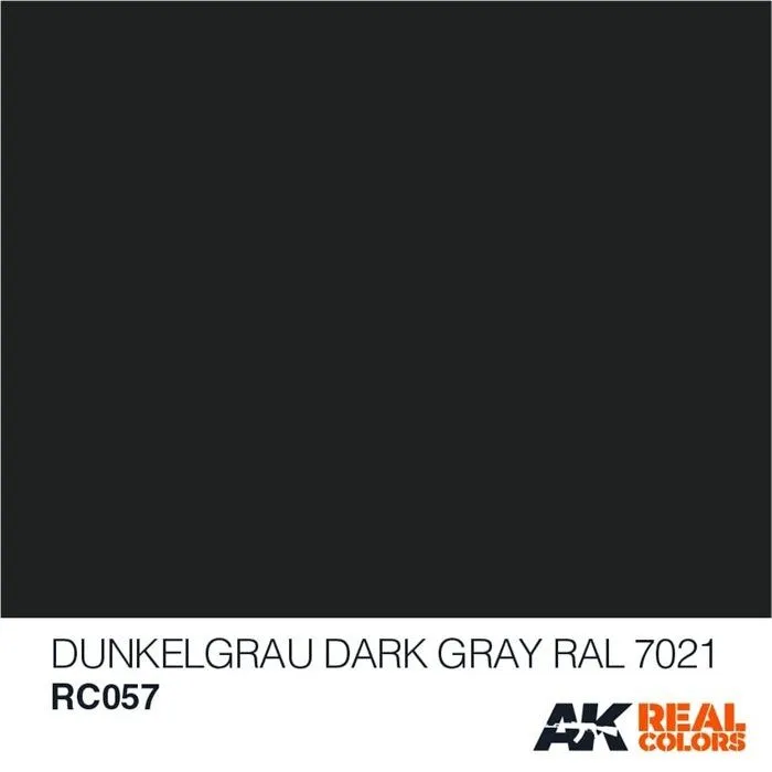 Dunkelgrau - Dark Gay RAL7021 10ml
