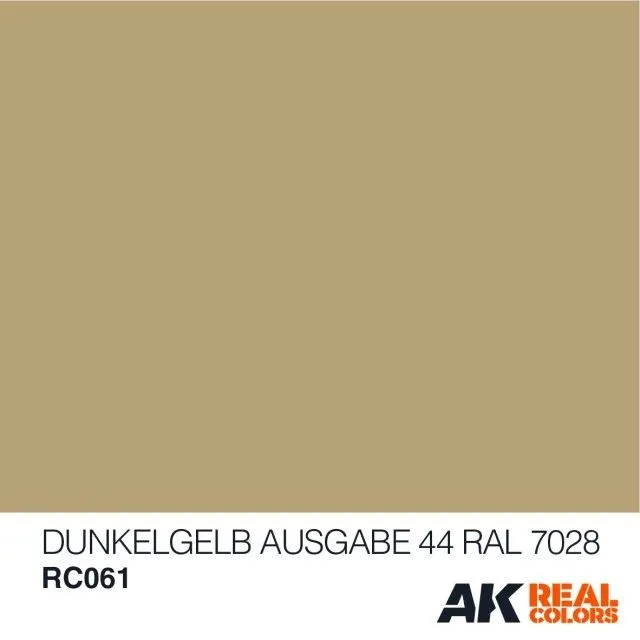 Dunkelgelb Aus.44 RAL7028 10ml