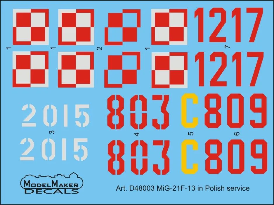 MiG-21f-13 in Polish service 1:48