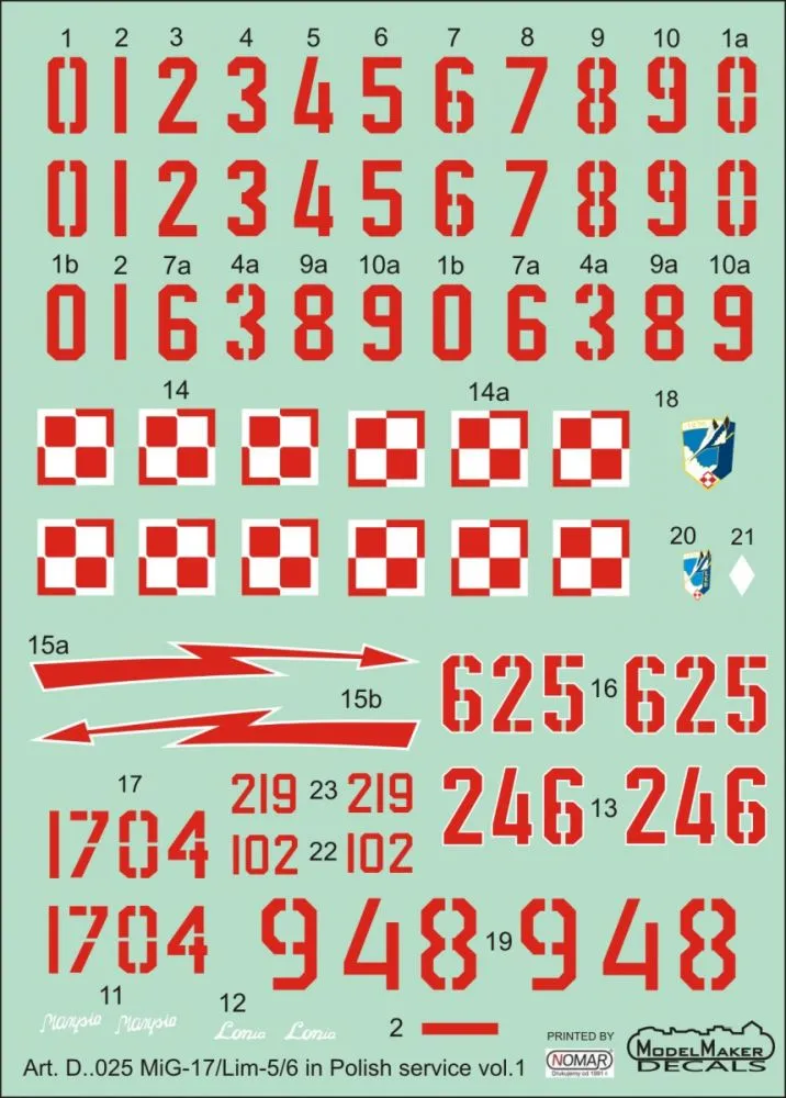 MiG-17/Lim-5/6 in Polish service vol.1 1:72