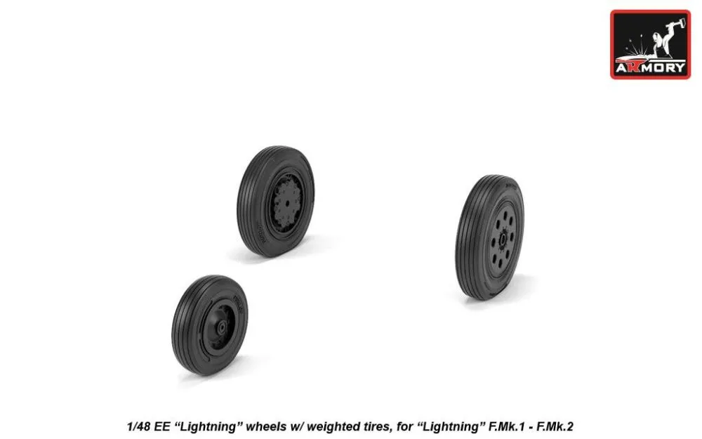 EE "Lightning" -II F.Mk.1/ F.Mk.2 early wheels 1:48