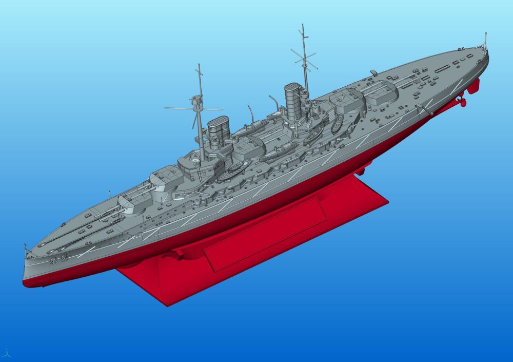 SMS Markgraf (1913) 1:700