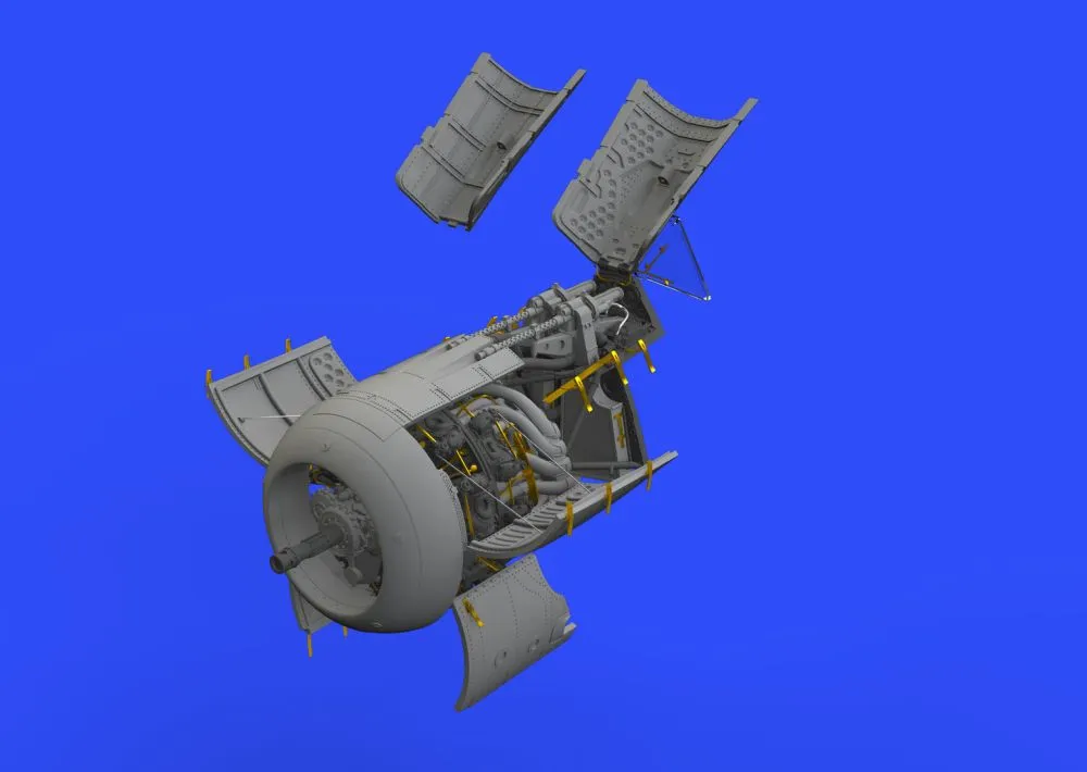 Fw 190A-5 engine & fuselage guns for Eduard 1:48