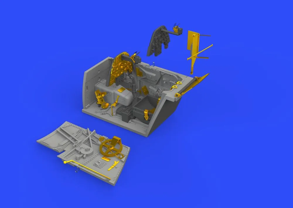 Bf 109G-6 cockpit for Tamiya 1:48