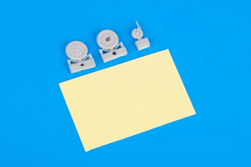 Bf 109G-6 wheels for Tamiya 1:48