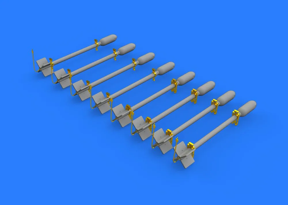 British Rocket Projectiles RP-3 60lb S. A.P. 1:48