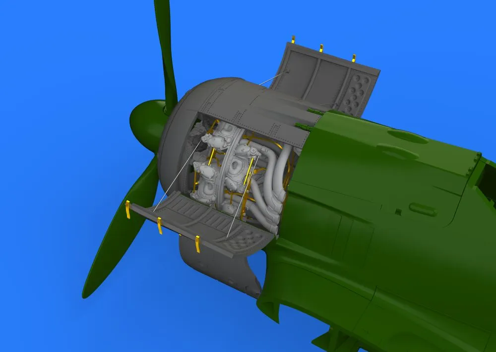 Fw 190A-5 engine for Eduard 1:48