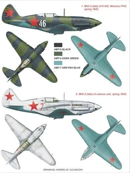 MiG-3 late super mask for Trumpeter 1:48