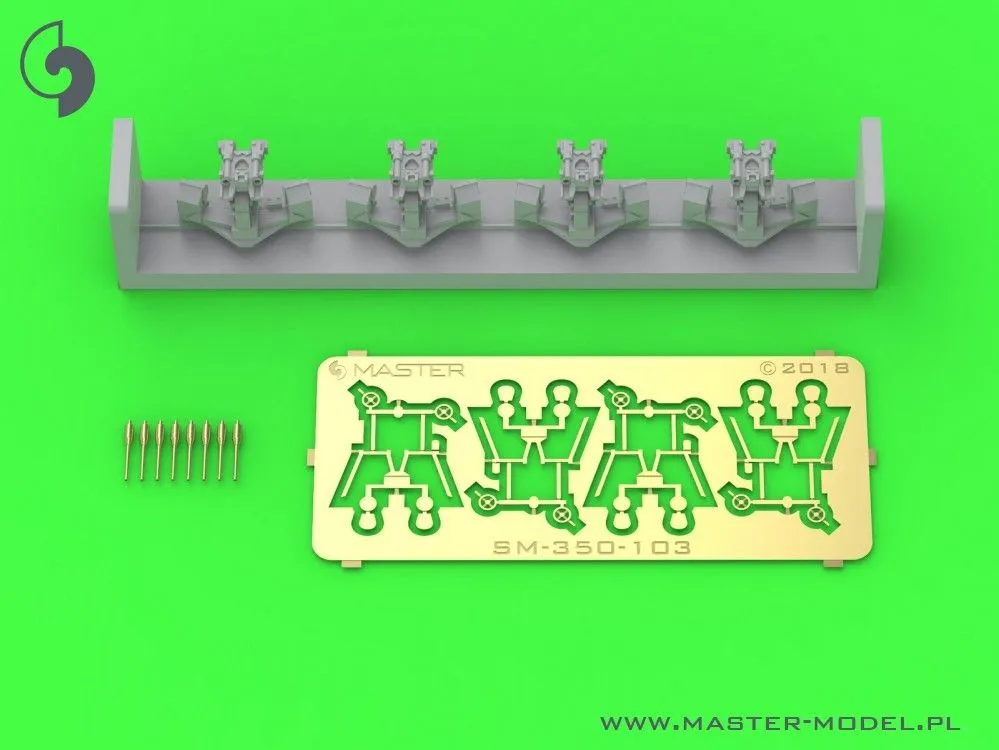 French Twin Mount 37mm/50 (1.46in) Model 1933 1:350