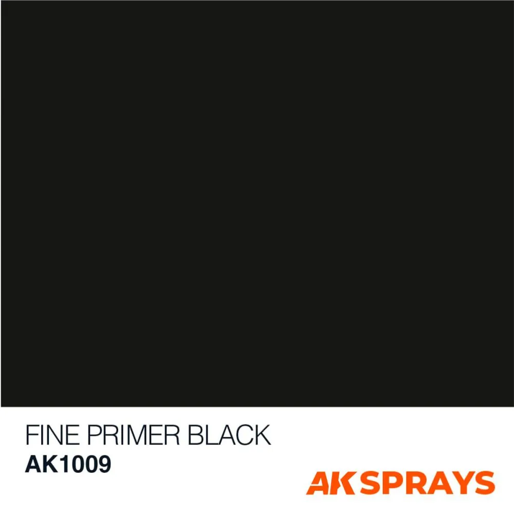 Fine Primer Black Spray 400ml