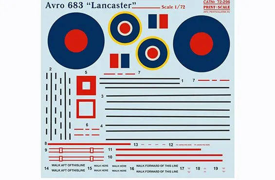 Avro 683 Lancaster 1:72