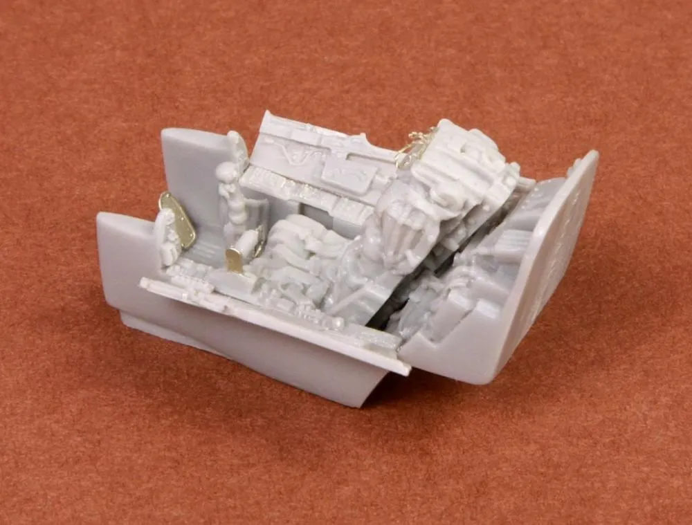 Mirage V cockpit set for Kinetic 1:48