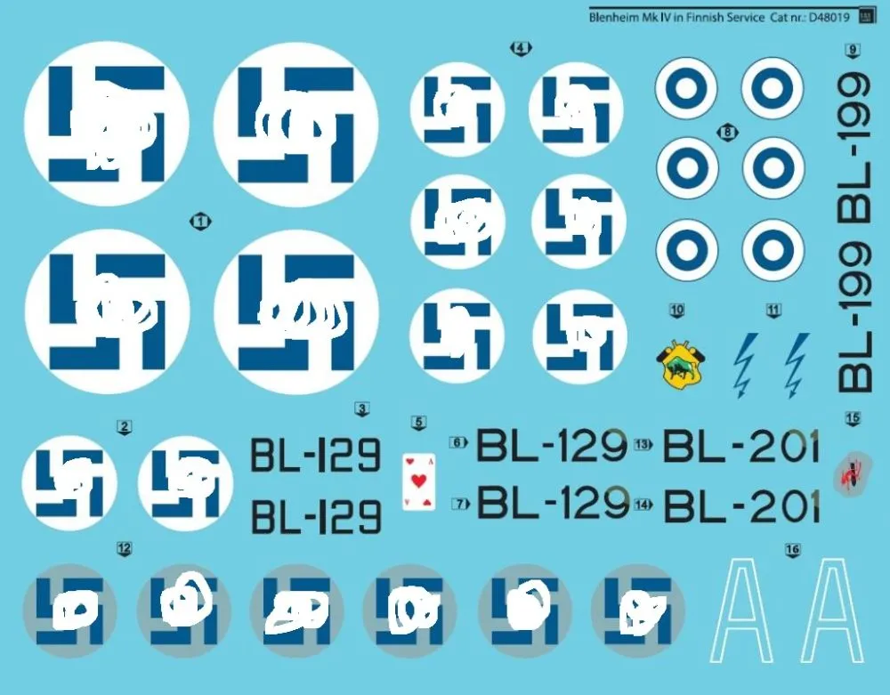 Bristol Blenheim Mk. IV. in Finnish Service 1:48