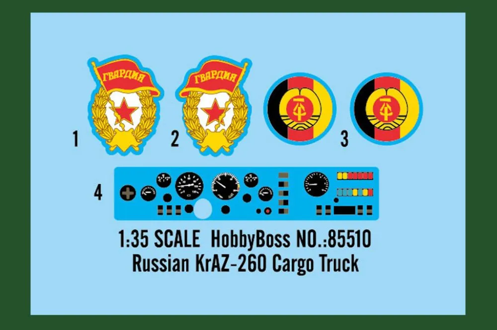 KrAZ-260 Russian Crago Truck 1:35