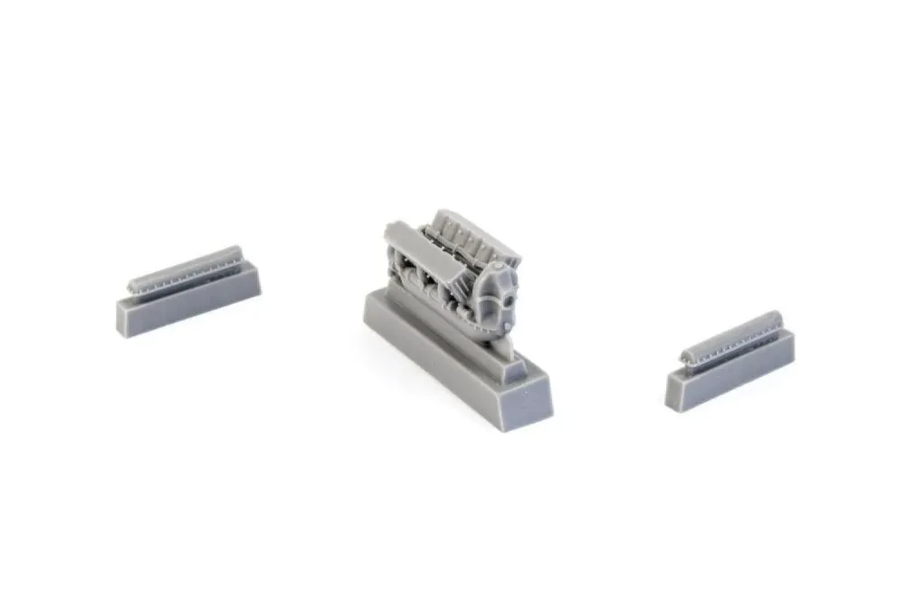 Hispano-Suiza 12Y, French WWII Engine 1:72