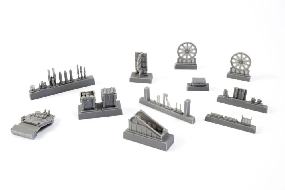 German WWI 7.58 cm Leichter minenwerfer 1:35