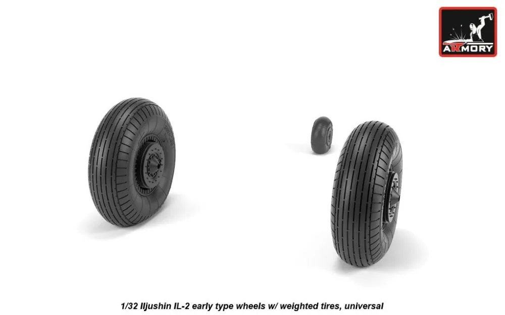 IL-2 Bark early type wheels 1:32
