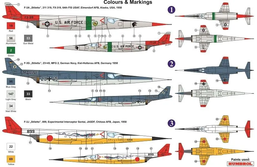 F-3 Stilleto in service 1:72