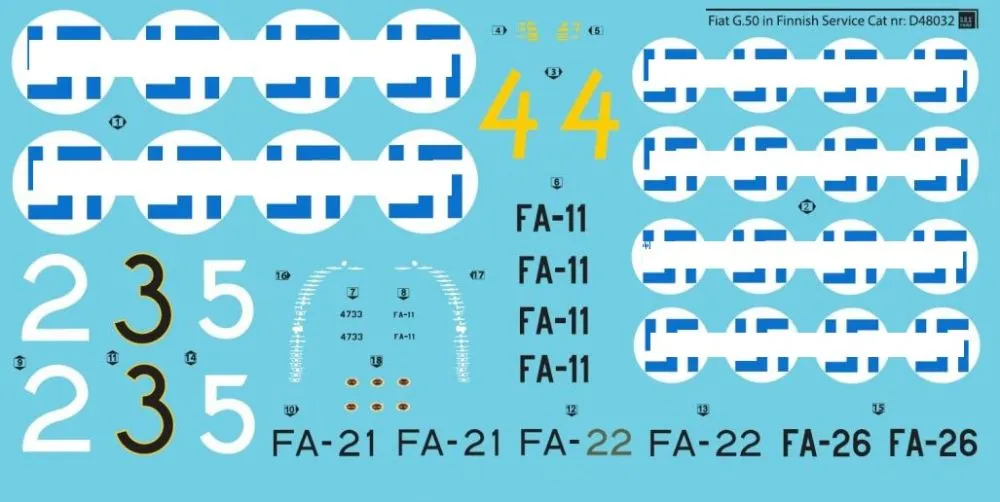 Fiat G.50 Freccia in Finnish Service 1:48