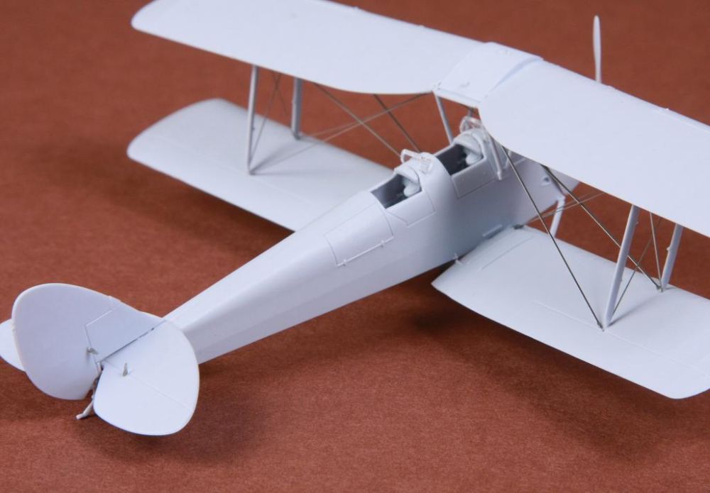 De Havilland DH-82 Tiger Moth rigging & wheel 1:72