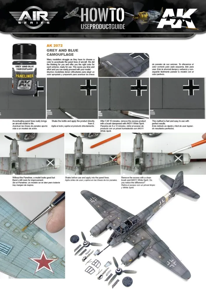 Paneliner for Grey & Blue Campuflage 35ml