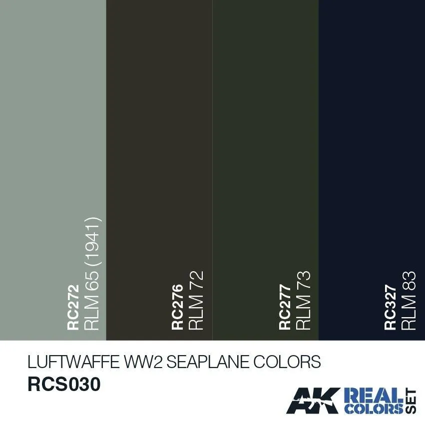 Luftwaffe WW2 Seaplane Colors