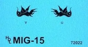 Hi-Decal MiG-15bis Fagot 72022, 72-022