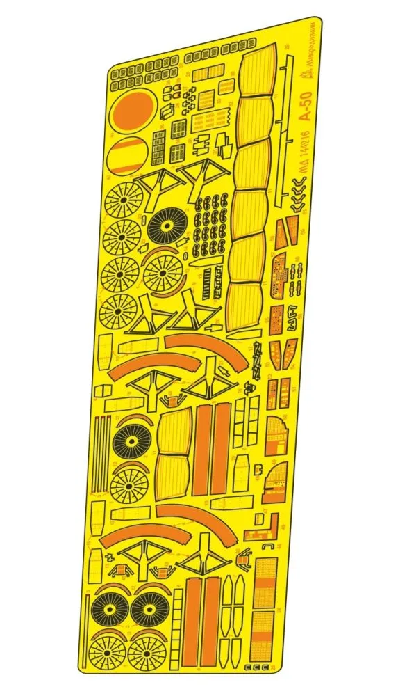 A-50 detail set for Zvezda 1:144