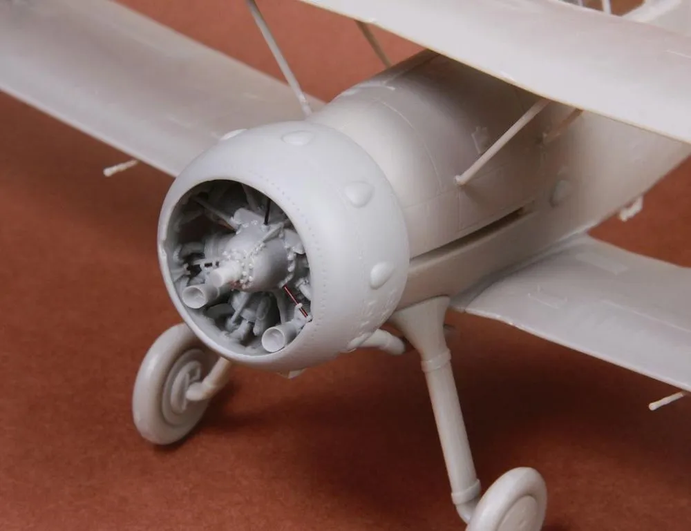 Gladiator Mk.I/Mk.II engine & cowling for Roden 1:48
