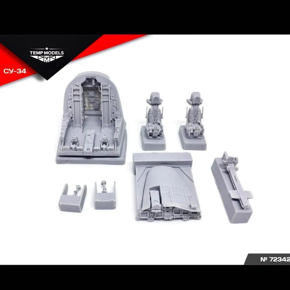 Su-34 cockpit set for Zvezda 1:72