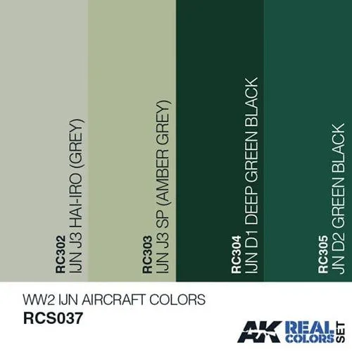 IJN Aircraft Colors WW2